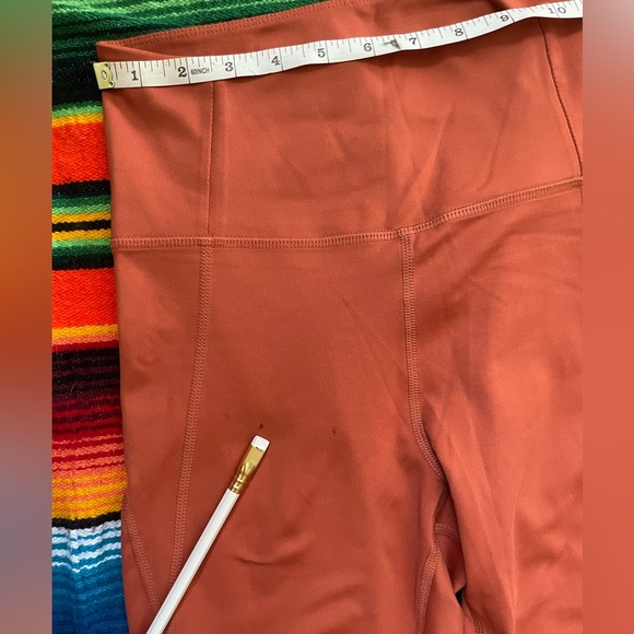 Girlfriend Collective High Rise Compressive Legging, in Orange, size S - Picture 4 of 8